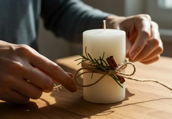 Jak ozdobić świeczkę na Boże Narodzenie? Świąteczne DIY