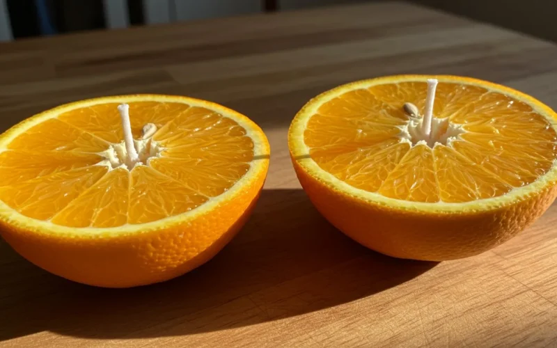 Jak zrobić świeczkę z pomarańczy? Szybkie i naturalne DIY
