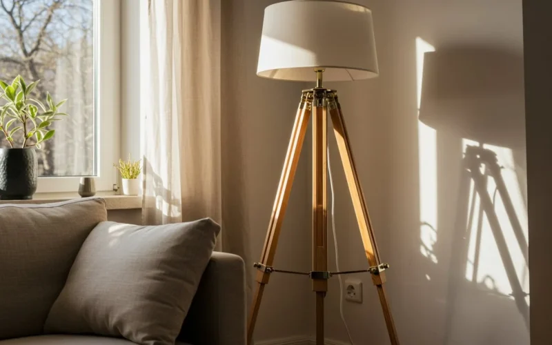 Lampy drewniane do małego salonu – na co postawić w tym sezonie?